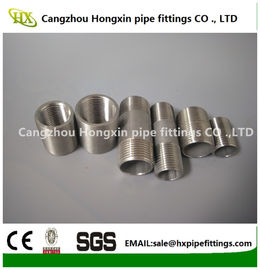 1/8-6 بوصة 316L304 الفولاذ المقاوم للصدأ مطوية على كلا الطرفين من أنبوب البرميل حلمة،حلمات أنبوب الفولاذ المقاوم للصدأ المزود