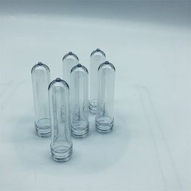 الحجم المخصص الشفاف 24mm البلاستيكي بي تي 24/410 23g زجاجة الحيوانات الأليفة المزود