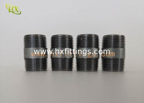 ASTM A733 أنابيب الفولاذ المغلفة الحلمات مع خيط NPT للتطبيقات الزراعية المزود