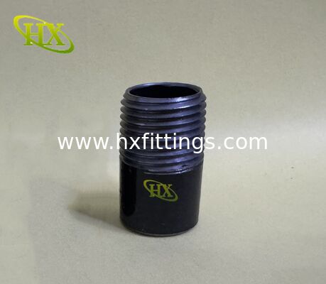 1/2 بوصة أسود الأنبوب اللحام مخطط حجم الحلمة.