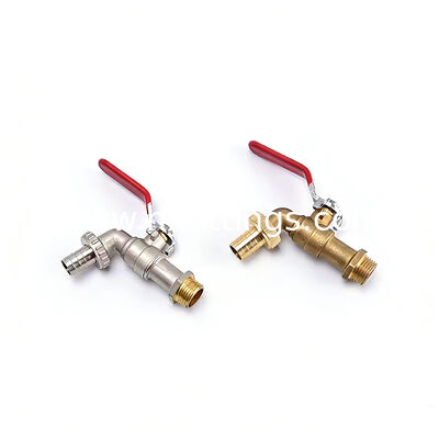 الجملة OEM الحديثة النيكل مطلي 1/2 BSP / NPT موضوع الحائط غسالة نحاس بيبكوك | متين ومضاد للتسرب