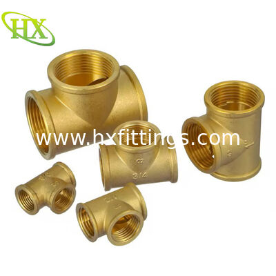 تجهيزات مواسير نحاسية مع خيط BSP/NPT الأنثوي متوفرة بحجم 1/2" 3/4" 1" للضغط المنخفض.